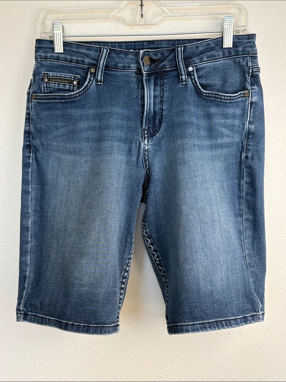Calvin Klein Jeans City Short Bermuda Denim Shorts 6
